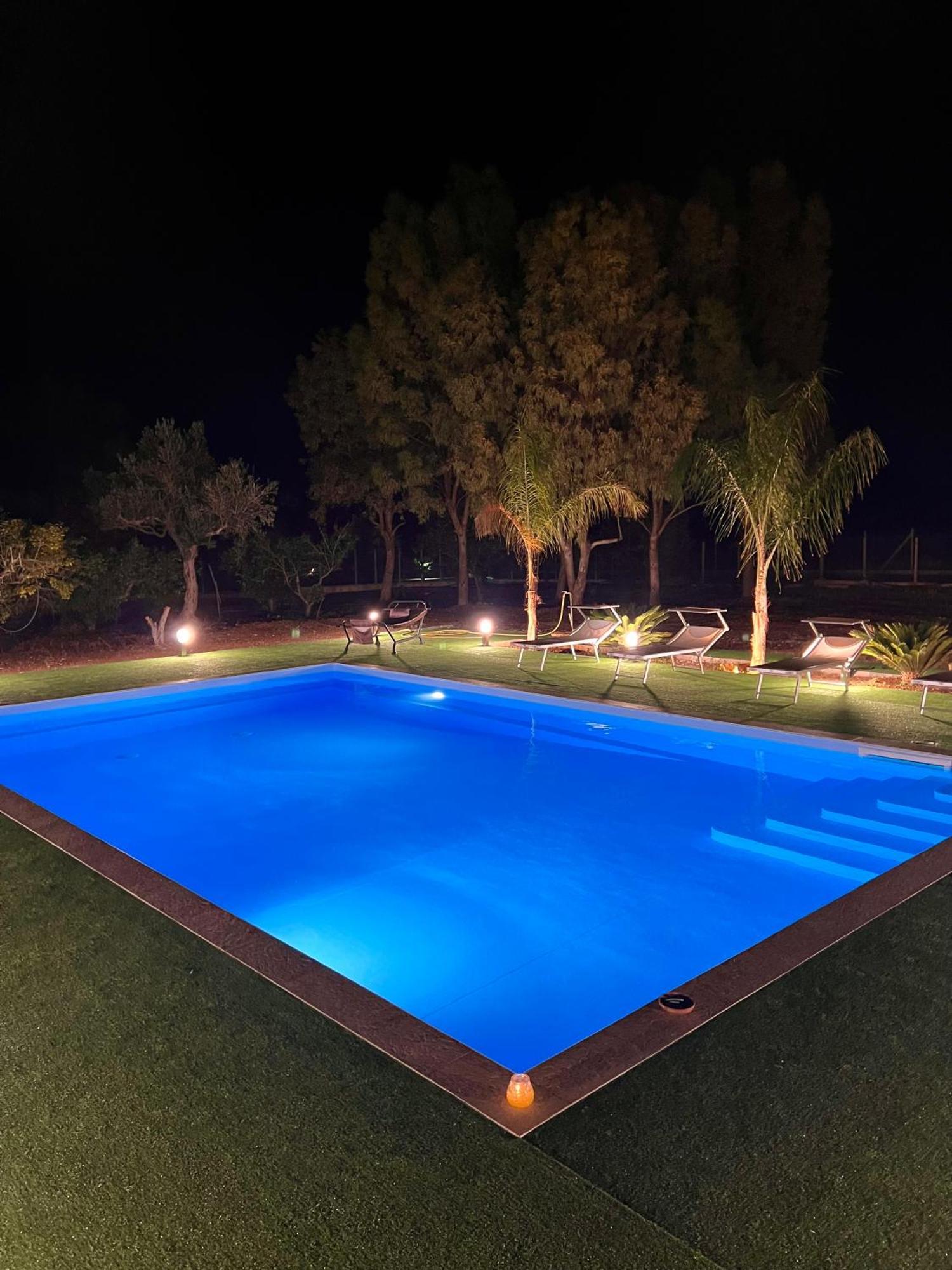 Villa Con Piscina Terrazza Dal Picciotto Marsala Extérieur photo